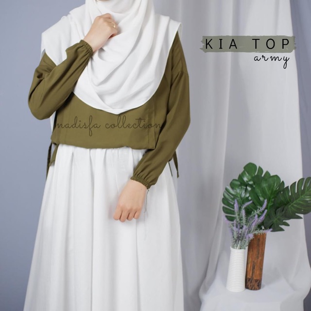 KIA TOP BLOUSE MULTIGAYA BUSUI FRIENDLY