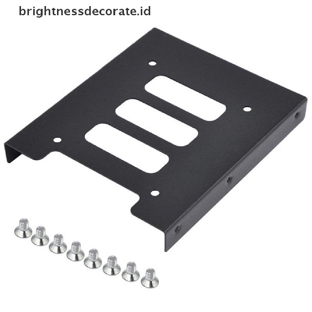 (Birth) Bracket Adapter Mounting Hardisk Hdd Ssd 2.5 &quot;Ke 3.5&quot; Bahan Metal Untuk Pc