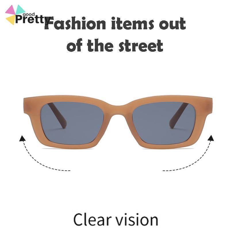 Korea Fashion Kacamata hitam Wanita Anti UV Frame Kacamata Dewasa Unisex - PD