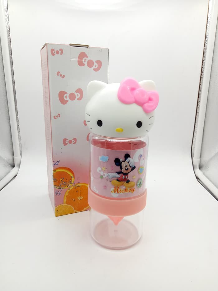 Kid Zinger Botol Air Anak Infuse Kepala Hello Kitty BPA FREE