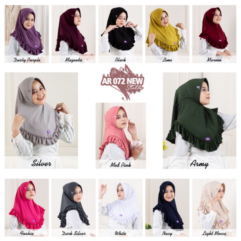Hijab Arrafi serut bawah