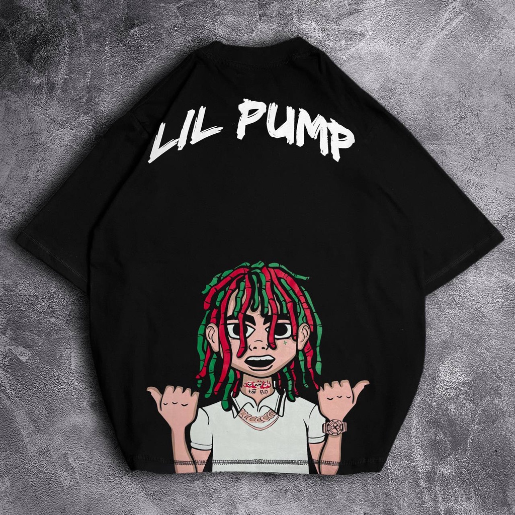 [Oversize] BAJU KAOS OVERSIZE / OVERSIZE T-SHIRT &quot;Lilpump 02&quot;