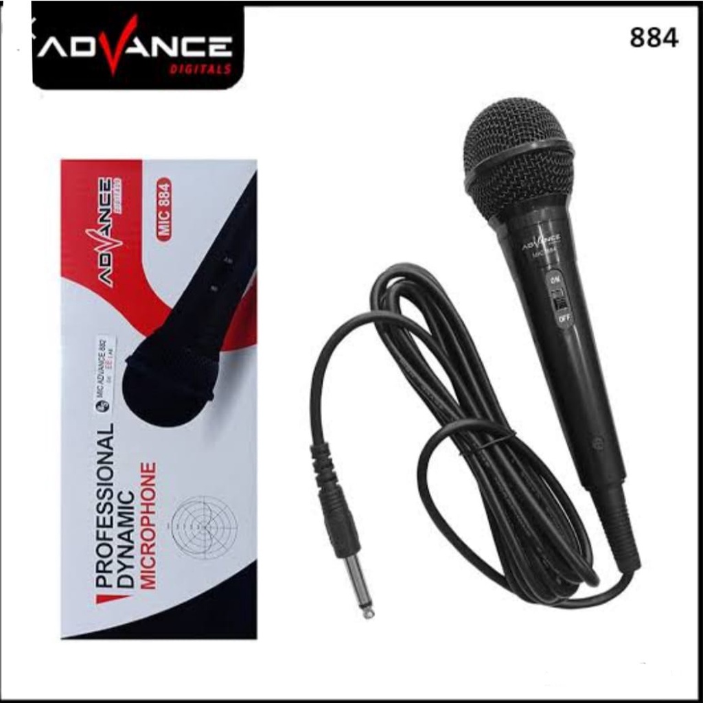 medan elektronik mic advance 884
