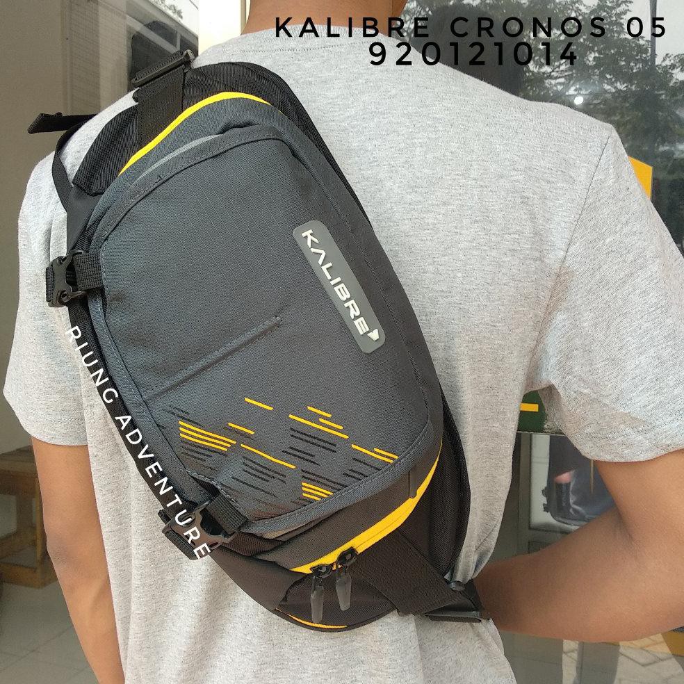Paling Murah Tas Selempang /Waist Bag/Sling Bag Kalibre 920121 Cronos 05 Ori/Asli Terbaru