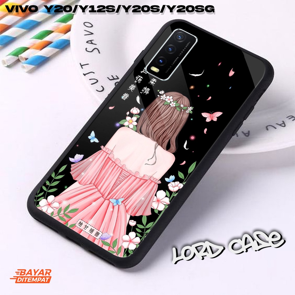 Case VIVO Y12S/Y20/Y20S/Y20SG - Casing VIVO Y12S/Y20/Y20S/Y20SG Terbaru LORD CASE { WANITA 1 } Silik