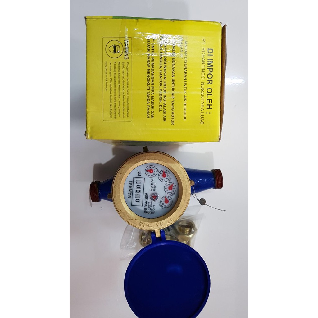 Meteran Air Besi Water Meter Besi SNI NANKAI skls IMD Miami