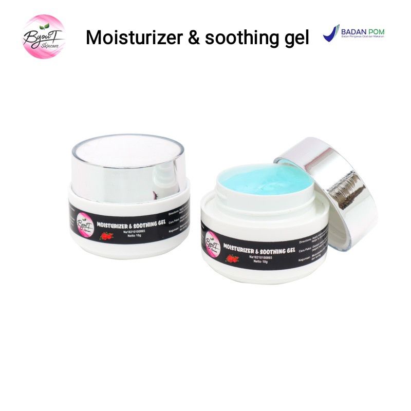 MOISTURIZER SOOTHING GEL ANTI IRITASI BYOUT BY NISA ORIGINAL BYOUTBYNISA SKINCARE BYOUTY ANTI IRITAS