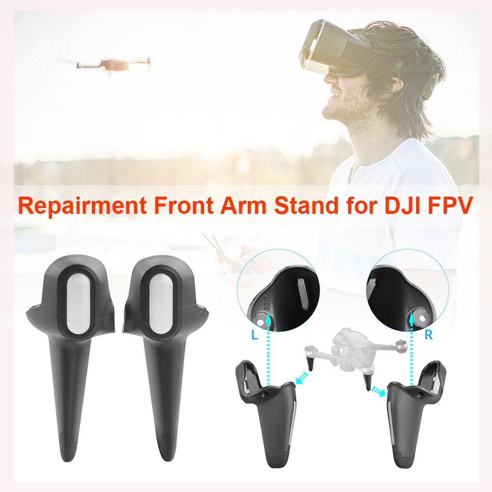Landing Gear for DJI FPV Combo drone front arm maintenance left and right tripod