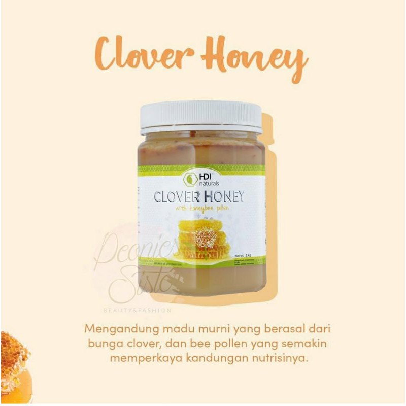 Madu Clover Honey HDI 250 gram