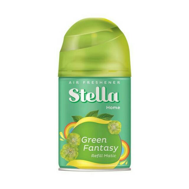 Stella Refil Matic Green Fantasy 225Ml (Khusus Gojek Surabaya)