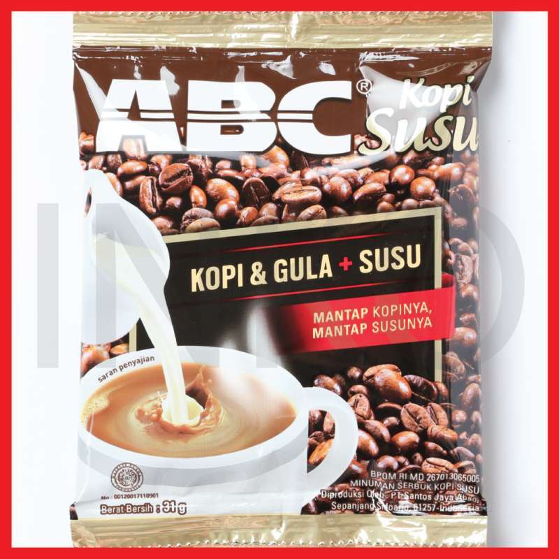 

ABC Kopi Susu [31 gr/ 10 pcs]