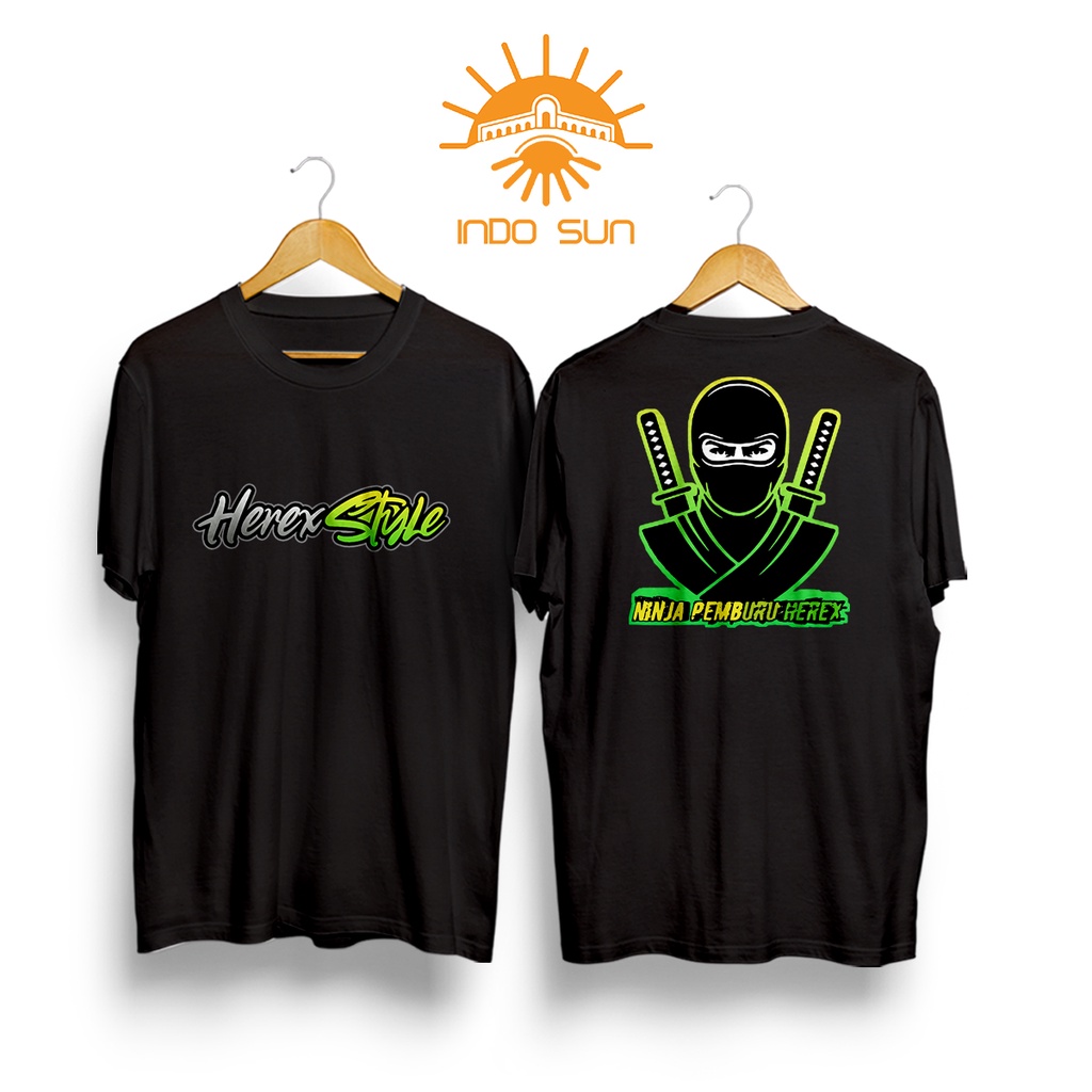 Kaos Herex Terbaru 2022 - Kaos Herex - Baju Herex - Kaos Herex Style - Kaos Herek - Kaos Ninja Pembu