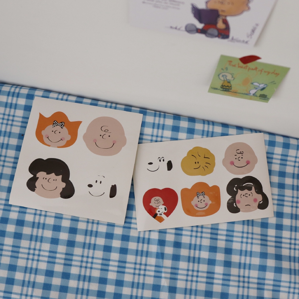 Ins korea angin kartun anjing stiker, Diy diary, Stiker dekoratif