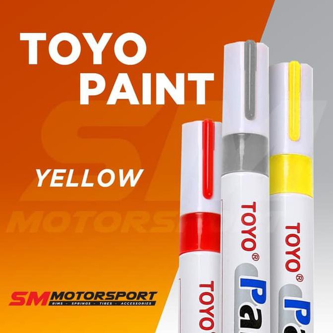 

Spidol Toyo (spidol warna) untuk ban Kuning Stabilo