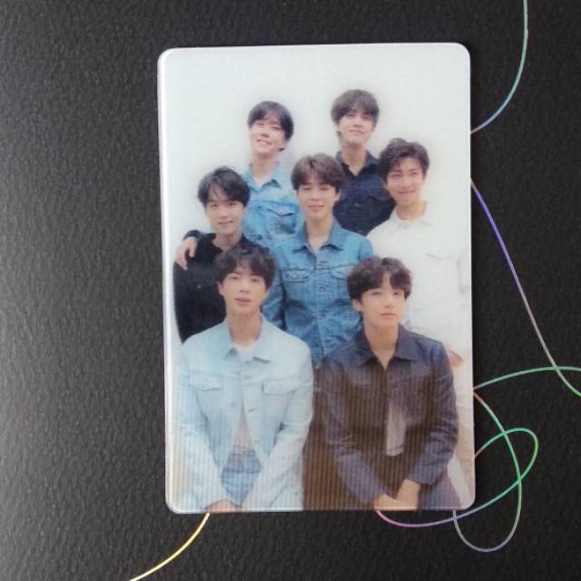 BTS Love Yourself; Tear Special Lenticular Photocard
