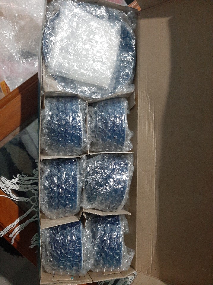 [ Best Seller ] 6 Pasang Cangkir Set Keramik Two Tone Kopin / Cangkir Teh Set / Cangkir Kopi