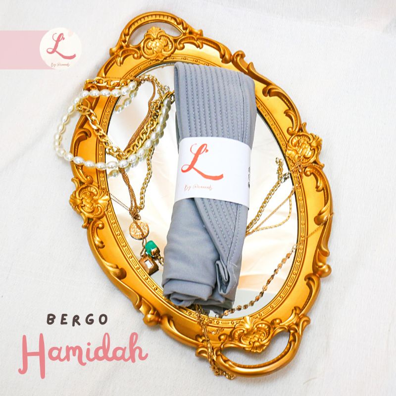 Jilbab Sport Olahraga Daily / Bergo Jersey Sport / jilbab Instant Olahraga / Jilbab Sport-Light Grey