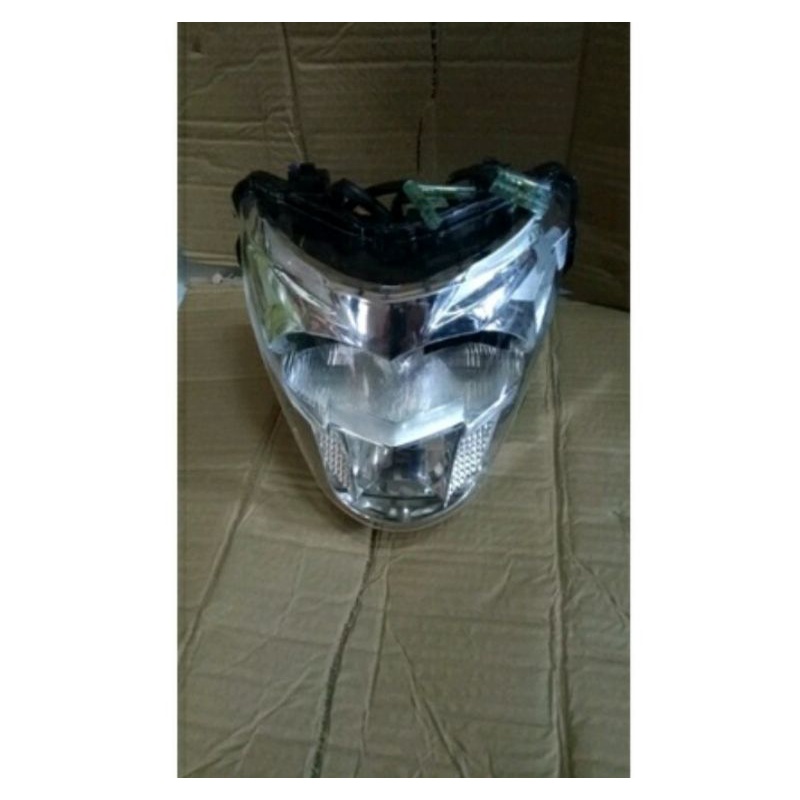 lampu depan reflektor vixion new led 2018