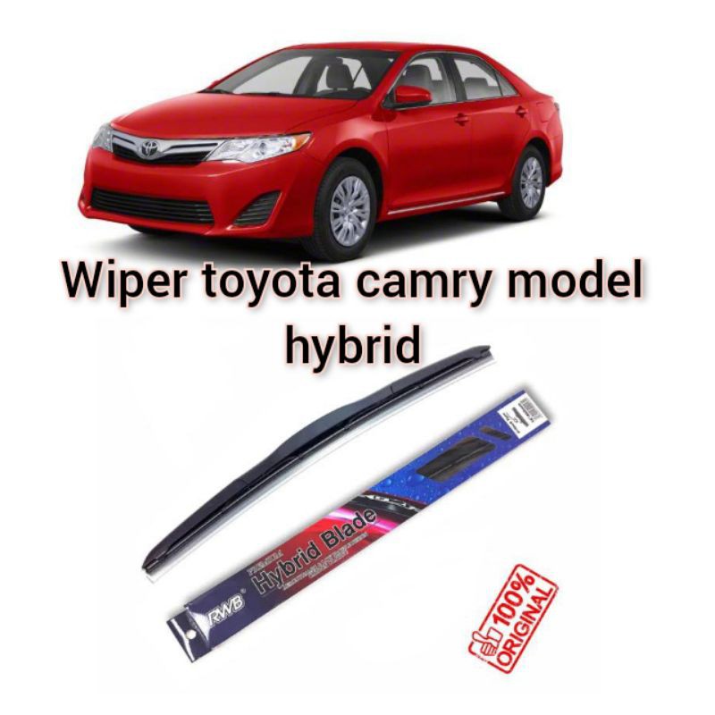 wiper depan toyota camry model hybrid 24&quot; &amp;19&quot;