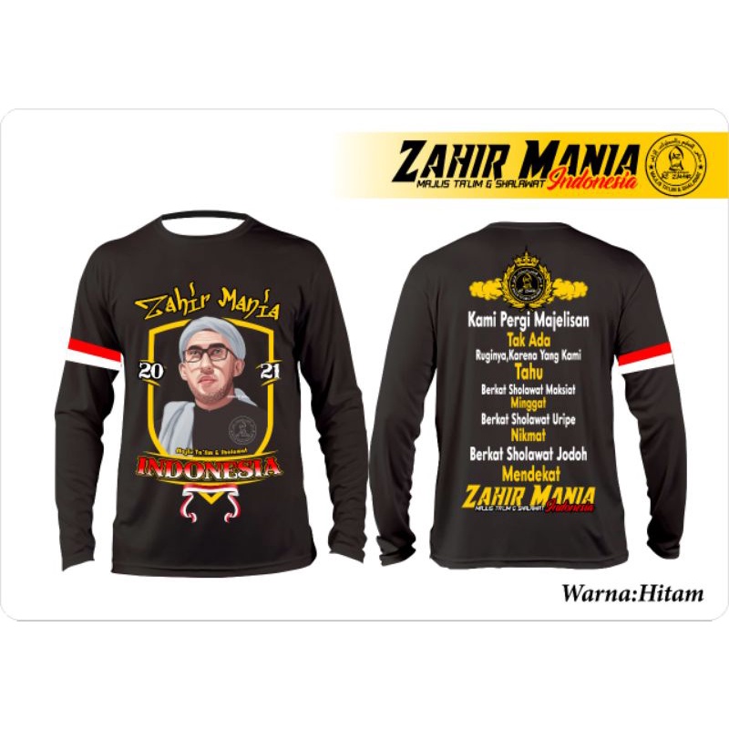 KAOS AZZAHIR DISTRO ORIGINAL// KAOS ZAHIR MANIA PENDEK