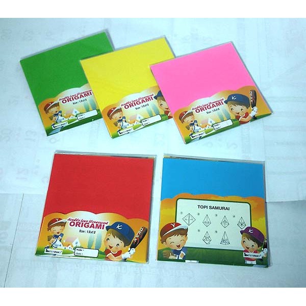 

Origami d. face kecil 12 X 12