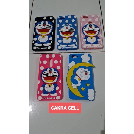 Case Boneka Doraemon 3D Vivo V7 Casing Silikon Softcase