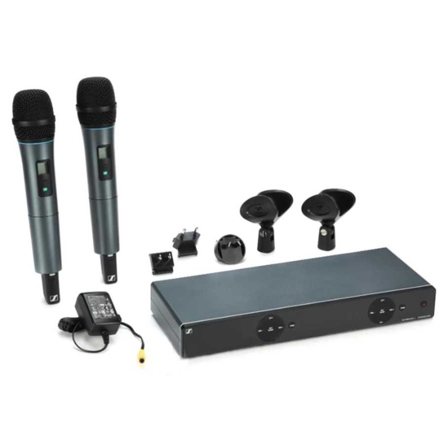 Mic Wireless Sennheiser XSW1-825 XSW 1 825 Dual Sennheiser XSW-1 825 Dual Mic Original