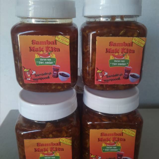 

Sambel Teri pedas'di tanpa bahan pengawet