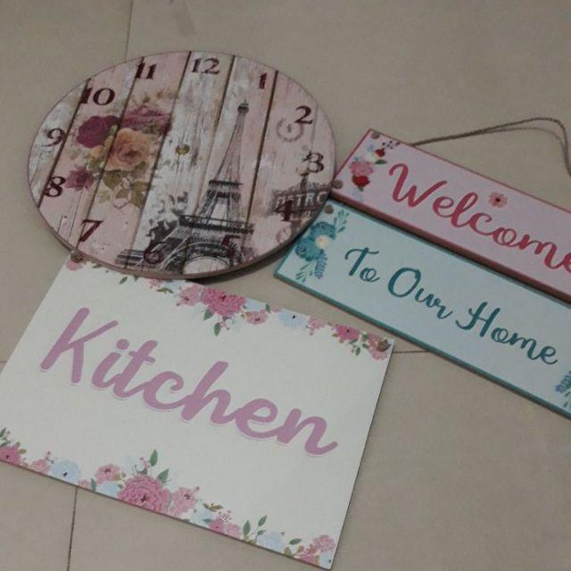 Custom 30x10cm Home Decor Hiasan Dinding Susun Dekorasi Ruang Free Bubble Wrap