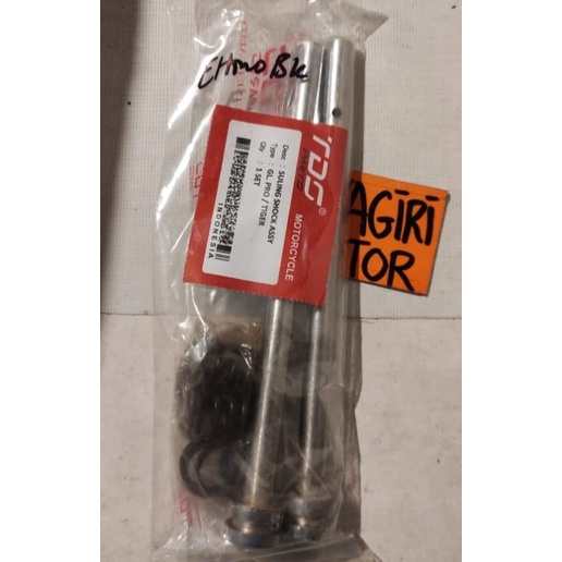Sulingan Shock + Per TIGER / GL Pro Suling Assy Motor Shockbreaker Depan TDS Set Tinggi Ori Peninggi