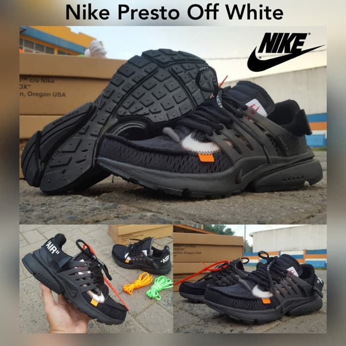 (T) TERLARIS sepatu pria NIKE Presto of White original -NIKE original