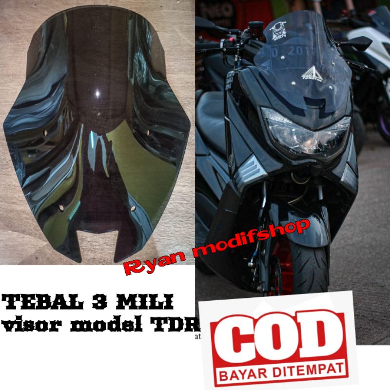 VISOR NMAX TDR 3 MILI ALL NEW NMAX 2020 2021 WINSIL TDR NMAX
