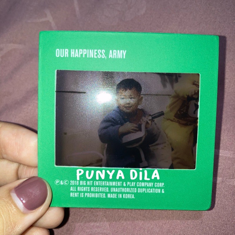 Photocard DVD BTS Season Greeting 2019 Baby Photo RM Namjoon SG19