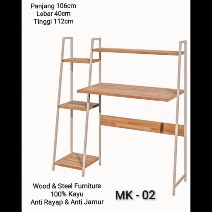 Meja Komputer Minimalis / Meja Komputer Gaming / Meja Komputer Kayu