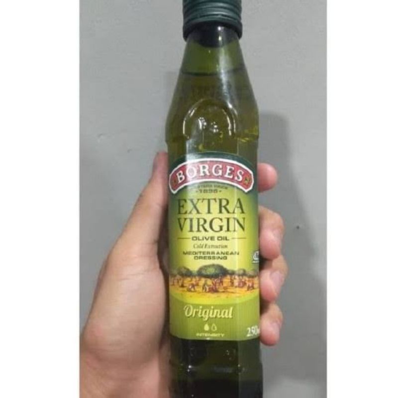 

minyak borges extra virgin olive oil original 250ml/minyak zaitun borges original 250ml