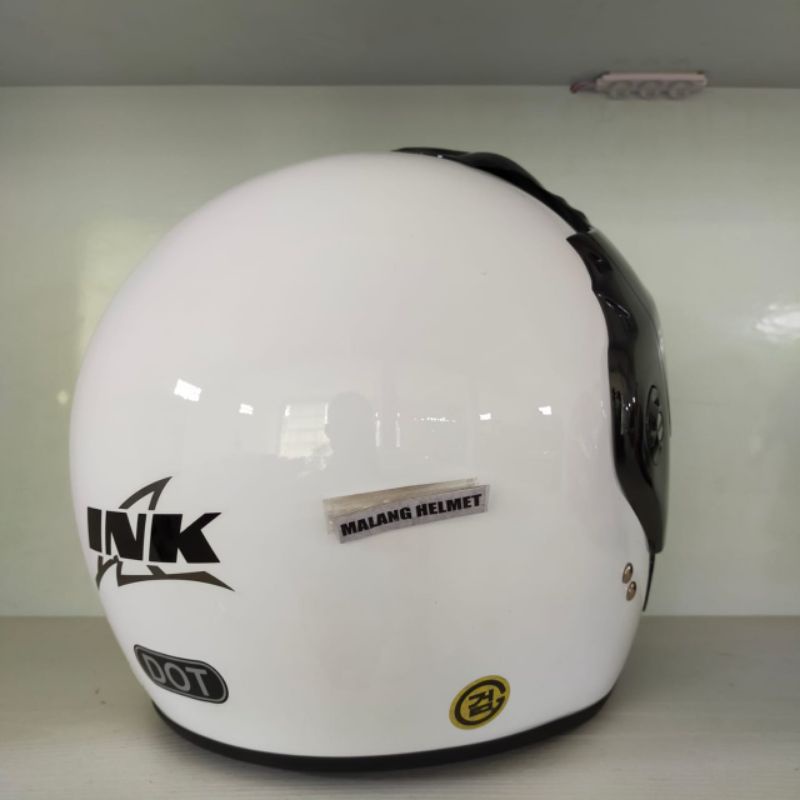 Helm INK Klasik CX 390 White (Ongkir Termurah 2kg)-3