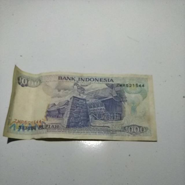 Uang lama 1992, 1000 rupiah