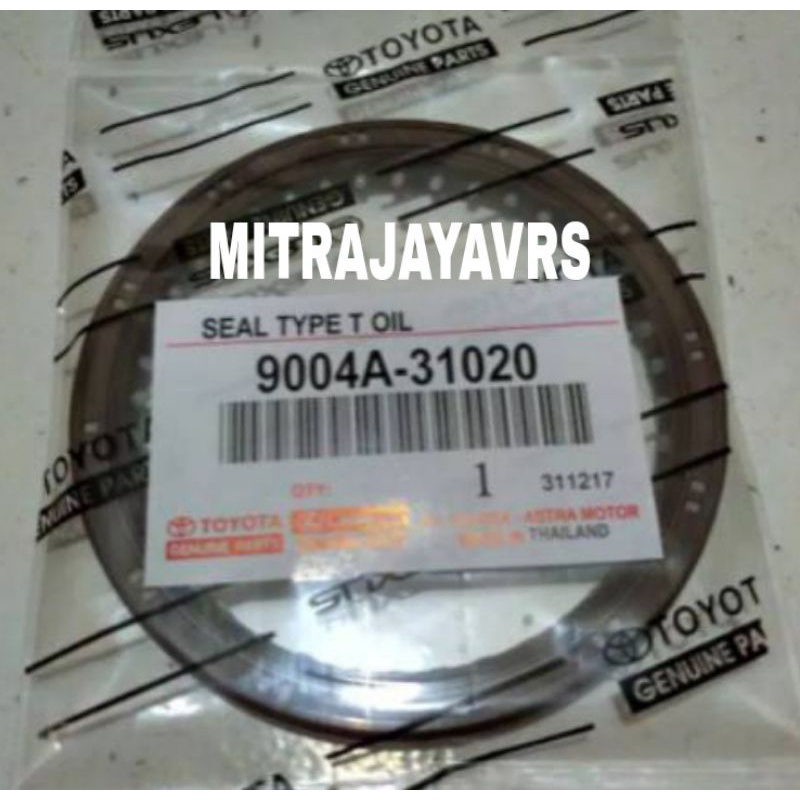 Oil Seal Kruk AS Seal Crankshaft Belakang Avanza Terios Rush Grandmax Agya Ayla