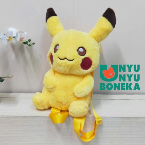 Tas Ransel Fullbody Pikachu Size L/taslucu/karkater/anime/hadiahultah