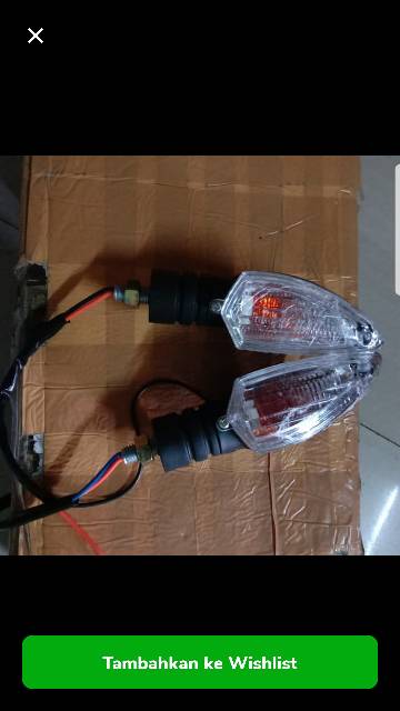 lampu sen depan vixion New