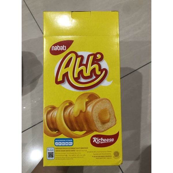 

Richeese Nabati Ahh isi 10 pcs (Kemasan baru)