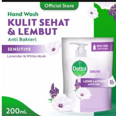 HANDWASH/SABUN CUCI TANGAN  DETOL REFILL 200ml
