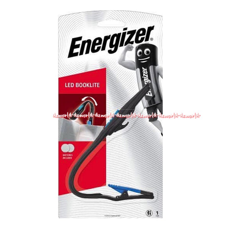 Energizer Booklite Lampu Baca Senter Jepit Meja flashlight Lamp Energaizer Booklait Book Lite Table Lamp