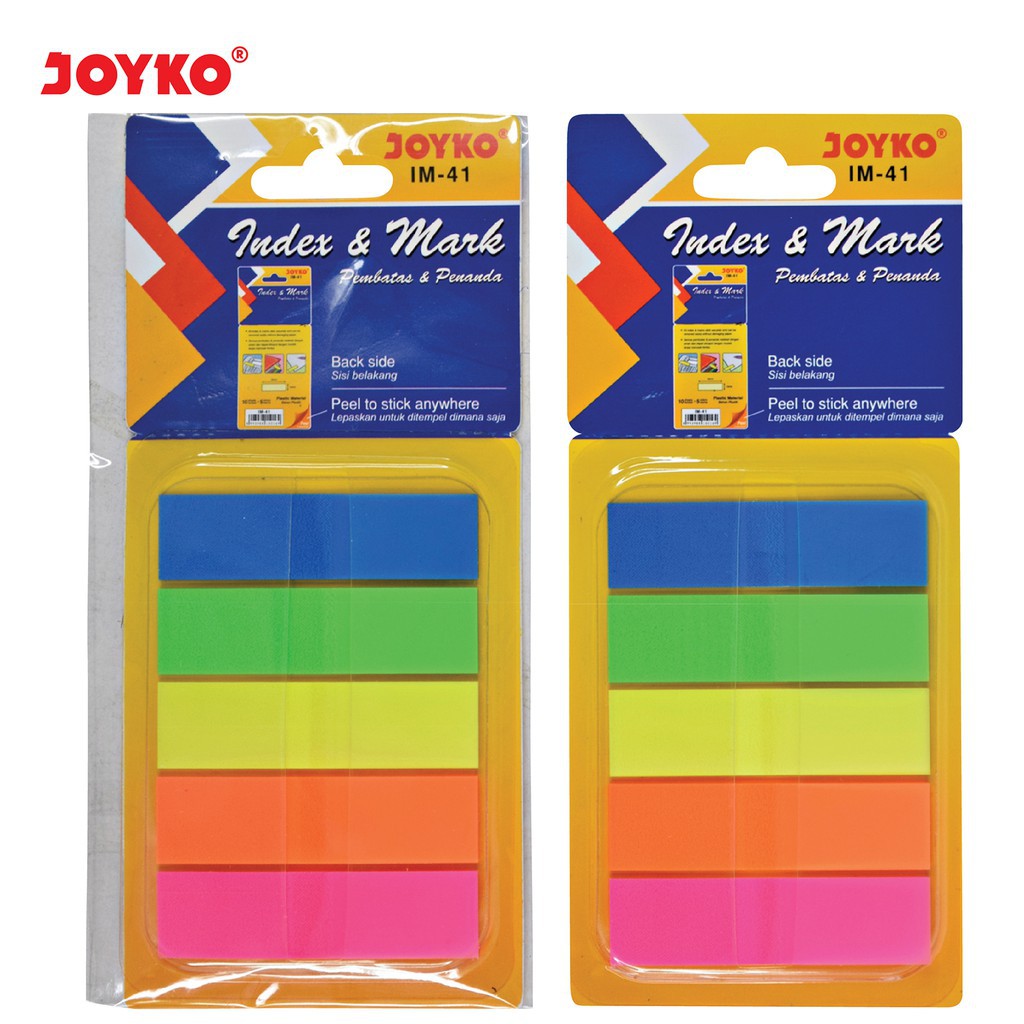 

Penanda / Pembatas / Index Mark JOYKO IM-41 ( Plastic Material )