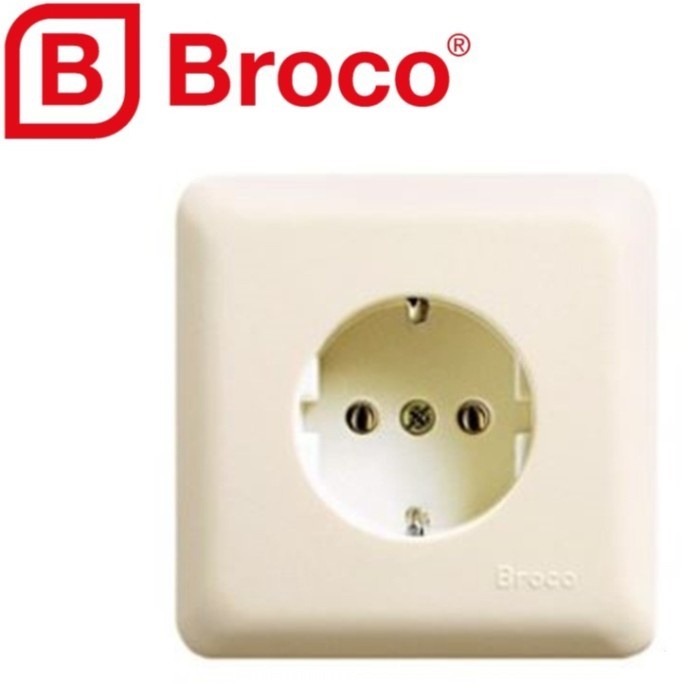 Stopkontak IB Broco / Stopkontak Tanam Broco / Stopkontak Inbow Broco
