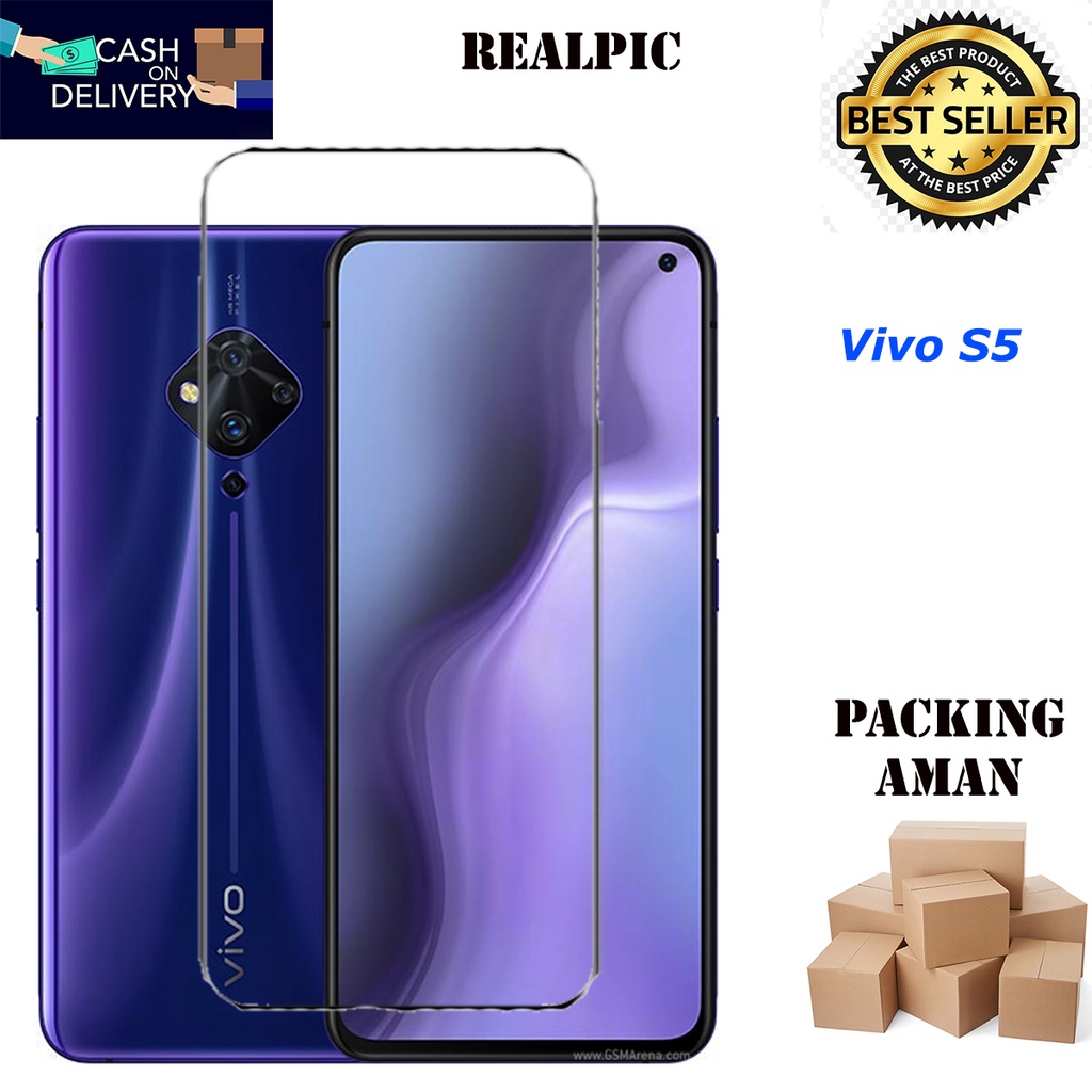 Tempered Glass Vivo S5 Screen Protector Anti Gores