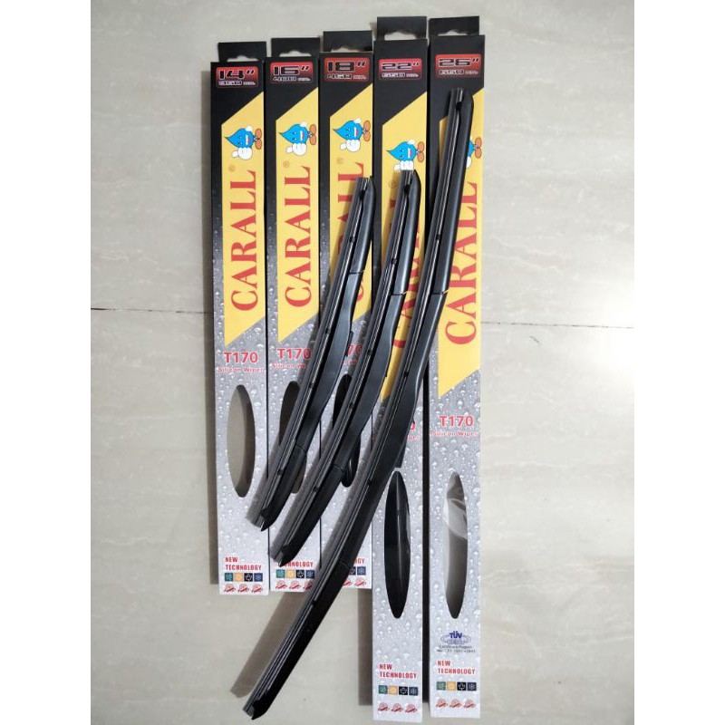 CARALL hybrid sepasang wiper kaca depan mobil colt T 120 ss 16&16