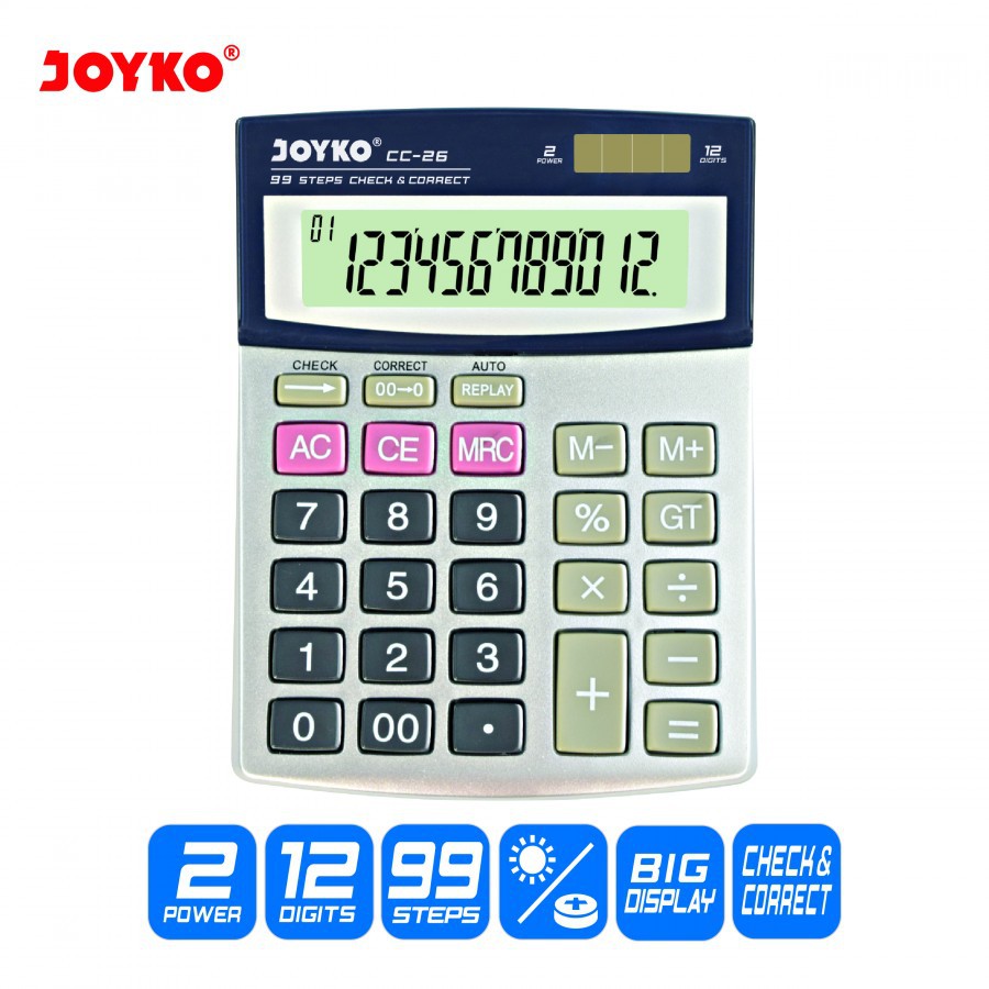 

Joyko Calculator / Kalkulator CC-26