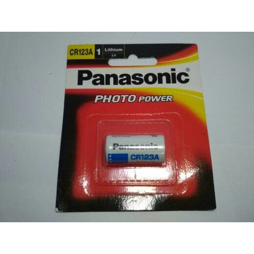 Baterai Batre Photo CR123A CR 123 3v 3 v Panasonic