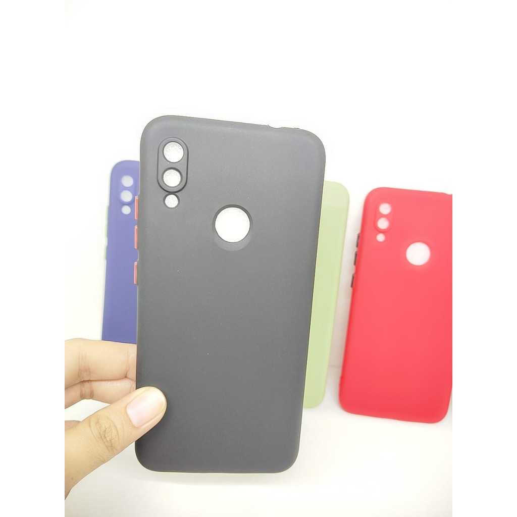 SMPC TPU Candy Redmi Note 7 Pro 6.3 inchi SoftCase Macaron Protection Camera inch SoftCase Macaron P